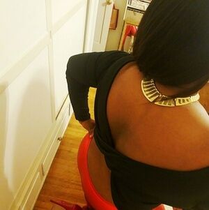 SALE! Back Out Black Stretchy Top | Long Sleeve | Size M/L